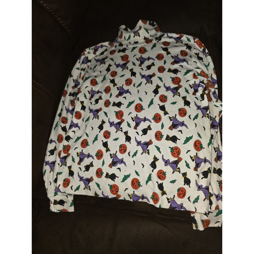 Halloween fall autumn corner stone vintage girls youth turtleneck size 14 y2k